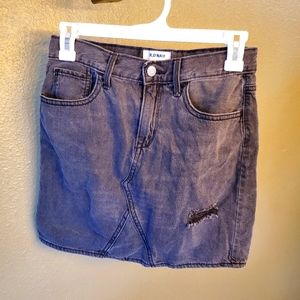 Dark Grey Jean Skirt - Youth Size 14-16